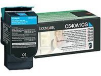 Lexmark C540A1CG C54X/X543/X544 Return Program Toner Cartridge - Cyan On Sale