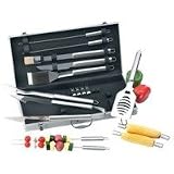 18 Piece Stainless Steel Barbecue Set