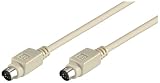 Wentronic 50557 PS/2 Anschlu&szlig;Kabel PS/2 Stecker auf PS/2 Stecker 5m grau