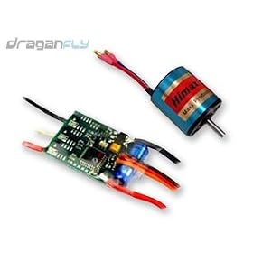 Himax Combo! 2025-4200 Geared Brushless Outrunner Motor and Castle Creations Phoenix 25 ESC by Maxx