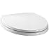 Toto SS114#01 Traditional SoftClose Elongated Toilet Seat, Cotton White