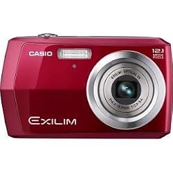 Casio Exilim EX-Z16 12 MP Digital Camera with 3x Zoom and 2.7-Inch LCD (Red)