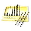 Tooluxe 13-Piece Hex Shank Titanium Coated Drill Bit Set
