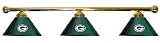 Green Bay Packers Pool Table Light - Brass Bar