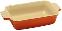 Le Creuset スタッカブル・レクタンギュラー・ディッシュ 16cm オレンジ 910047-16-09