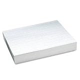 Alternate Dotted 3/4 Ruled Newsprint Paper, 11 x 8-1/2, White, 500 Sheets/Pack
