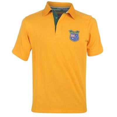 WC Short Sleeve Rugby Top Junior Australia 7-8 Yrs WC Short Sleeve Rugby Top Junior Australia 7-8 Yrs
