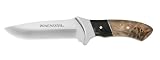 Winchester 22-41784 Burl Wood Large Fixed Blade Knife, Fine Edge
