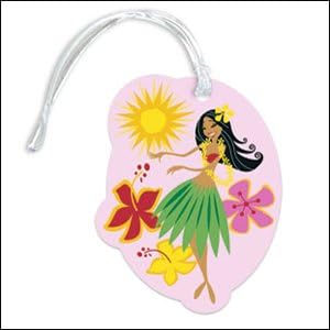 Luggage Tag Hula Hands