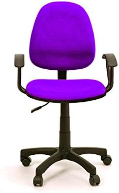 Office Chair, VECELO Mid-Back Computer Chair With Arms for Bad Back