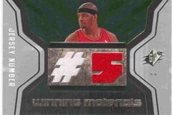 2007 SPx Josh Smith Dual Game-Worn Jersey Card
