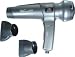 MAGIC IONIC 1850 Watts Ping Feather Weight Maximum Performance Ionic Dryer (Color:Black) w/ FREE MYSTIQUE Thermal Round Brush 3 inch (Model:T30)