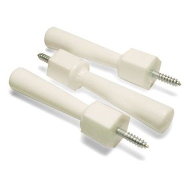 Soft Door Stop in White (6 Pack) by Mommy's Helper