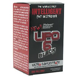 Nutrex Lipo-6 Black Ultra-Concentrate 60 Caps Fat Destroyer