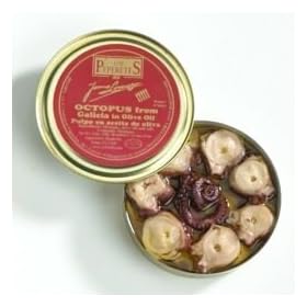 Los Peperetes Pulpo - Premium Octopus in Olive Oil by La Tienda
