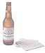 Crystalware, 500 Pack White Beverage Paper Napkins, 1 Ply Cocktail Napkins, For Restaurant, Bar or Home use