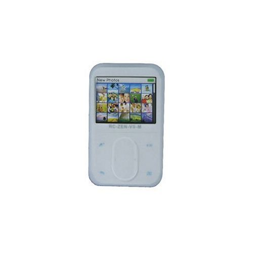 Childrens Toyshop  Electronics : Creative Zen Vision M Silicone protector case=WHITE