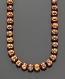 Fresh by Honora Chocolate Baroque Cultured Freshwater Pearl Strand