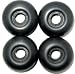 Skateboard WHEELS Blank 54mm BLACK Skateboards