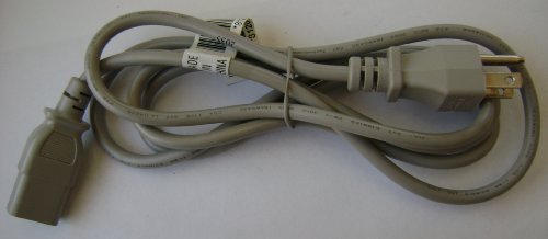 Best Price 6 foot HP Hewlett-Packard 8120-8381 Computer or tv HIGH GRADE AC Power Cord - This powers items that take this style of cord. hubs switch switches pc power supply printer laser 3 Prong 6Ft Ac Power Cord Cable Plug for Samsung Toshiba LG Sharp Sony Sceptre RCA Panasonic Philips Mitsubishi Magnavox TV LCD Plasma DLP, Acer Asus HP Samsung ViewSonic Dell Compaq Hanns-G LG Planar Monitor , Screen Gray color
