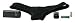 Remote Control Massaging Panty O and S Black
