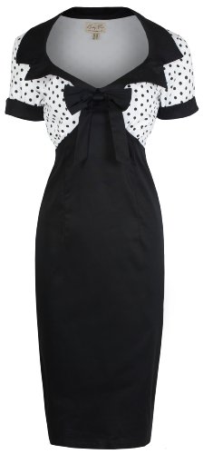 Lindy Bop Women's 'Laney' Chic Vintage 1950's Style Pencil Wiggle Dress