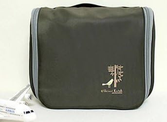 Come2Sell Multifunction Double zipper Travel Kit Portable Waterproof Travel Bag Makeup bag with Hanging Dark green