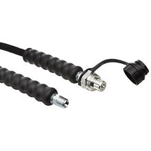 Enerpac 900 Black Rubber High Pressure Hydraulic Hose Assembly, Female NPT x CH-604 Coupling