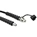Enerpac 900 Black Rubber High Pressure Hydraulic Hose Assembly, Female NPT x CH-604 Coupling