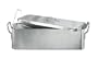 Fish Poacher in Stainless Steel Size: L 27 1/2" x W 8 1/4" x H 5 1/2", 21 Qts