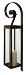 28" Rustic Scroll Rectangular Pillar Candle Lantern Wall Sconce