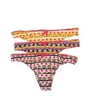 Paul Frank The Michaels Picot Thong 3 Pack,Intimates for Women