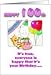 Funny 100th Birthday with cake Card