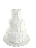 Decorate It Yourself 3 Tier Plain Diaper Cake-60 Diapers