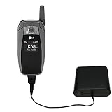 Emergency AA Battery Charge Extender for the LG UX355 - Gomadic Brand w/ TipExchange Technology
