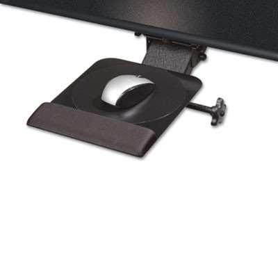 Kelly Computer Supply Dual Swivel Adjustable Mouse Platform, 9-1/2w x 11d x 1h, Black On Sale