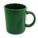 MUG C-HNDL DK GREEN 11 OZ, CS 3/DZ, 07-0520 TRI-S SUPERIOR SCREEN COFFEE CUPS AND MUG...