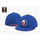 Mitchell Ness New York Islanders Vintage Fitted Hat - Islanders Dark Royal 8