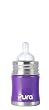 Pura Kiki Infant Bottle Stainless Steel, Grape, 5 Ounce