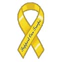 Support Troops Yellow Ribbon Womens T-Shirt Dress
