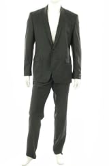 Bar III Slim Fit Suit with Flat Front Pants