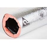 Buy Flex Duct - R-4.2 Insulated Flexible Air Duct - 16 In. X 25' Feet - UL 181 Class...