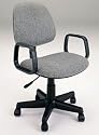 Office Secretary Swivel Chair with Casters & Gas Lift