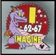 Disney's Epcot Parking Sign Figment Imagine Pin #42014