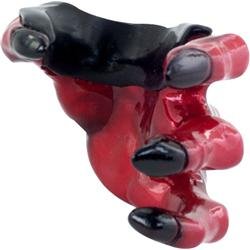Grip Studios Monster-Red 3 Finger Custom Guitar Hanger (Left Hand Model)