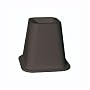 Single Polyethylene Bed Riser - (Black)