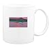 Mug with mountain, gull, sea, flight, bird, landscape