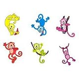 Buy 36 Neon Monkey Temporary Tattoos