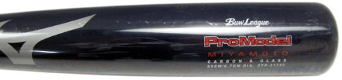 ＜一般軟式カーボンバット＞MIZUNO(ミズノ) ビューリーグ プロモデル 宮本モデル 2009年後期限定モデル 《85cm・平均750g・φ67mm》 2TP31750-14-85
