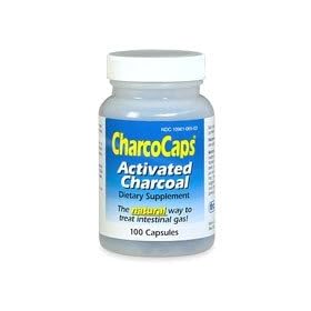 Requa Manufacturing - Charco Caps, 260 mg, 100 capsules